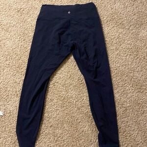 Navy Lululemon leggings